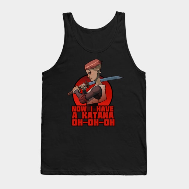 Katana Tank Top by santaplix 